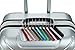 10 Pack Travelambo Luggage Tags & Bag Tags Stainless Steel Aluminum(red)