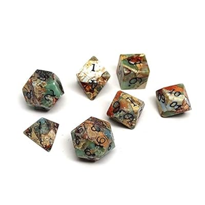 Ohjattu kivimustesarja - Desert Mirage -kokoelma - Sis&auml;lt&auml;&auml; ilmaisen nopan&auml;yt&ouml;n ja s&auml;ilytyskotelon - k&auml;sin tarkistettu laatu