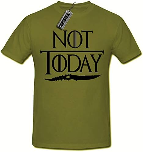 TEEZ - Not Today t Shirt, Arya Stark t Shirt,Game of Thrones T Shirt