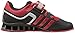 adidas Performance Adipower Weightlifting Trainer Shoe,Black/Light Scarlet/Tech Grey,10.5 M US