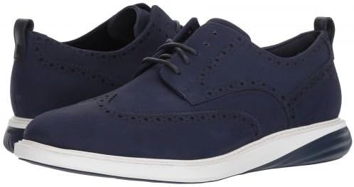 Cole Haan コールハーン メンズ 男性用 シューズ 靴 オックスフォード 紳士靴 通勤靴 Grand Evolution Blue Medium D 評判 Nubuck Shortwing Optic White Marine 12 並行輸入品