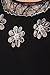 Sakkas A900 Batik Flower Caftan Tank Dress / Cover Up - Black / White - One Size