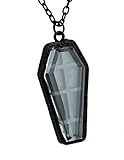 Black Catacomb Coffin Necklace Gothic Jewelry