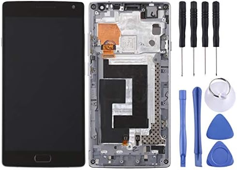 Allshopstock (#94) LCD Screen and Digitizer Full Assembly with Frame for Oneplus 2/A2001 (Black)