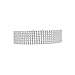 3-12Row Thick Wide Clear Rhinestone Crystal Choker Necklace for Women Set of 3