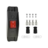 HAHIYO 25A 250V Inline Cord Switch Rocker Button
