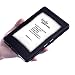 MoKo Case for Kindle Paperwhite, Standing Origami Slim Shell Case Fits All Paperwhite Generations Prior to 2018 (Will not fit All-New Paperwhite 10th Generation), Black