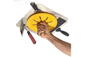 Rapido Tool Co. Drywall Hawk Plate - Professional Tool Holder for Drywall, Masonry, Plaster Hand Tools - Perfect for Holding Joint Knives, Taping Knives, Trowels – Easy to Attach to Any Drywall Hawk