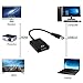 USB 3.0 to HDMI, HD 1080P Video Converter USB to HDMI Adapter with Audio Output Multiple Monitors Compatible with Laptop HDTV TV PC with Windows XP /7/8/8.1/10[Not Support MAC & VISTA]