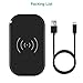 CHOETECH Fast Wireless Charger, 3 Coils Qi Wireless Charging Pad Compatible with Apple iPhone SE/11 Pro/ Xs Max/ Xr/ X/ 8/ 8 plus, 10W for Galaxy S20/ Note 10/S10/ S9/ S8, 5W for HUAWEI Mate 30 Pro