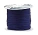 Mandala Crafts Navy Blue 0.5mm Waxed Cord for Jewelry Making - 109 Yds Navy Blue Waxed Cotton Cord for Jewelry String Bracelet Cord Wax Cord Necklace String