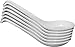 Chef Miso Set of Six White Large Japanese Soup Spoons
