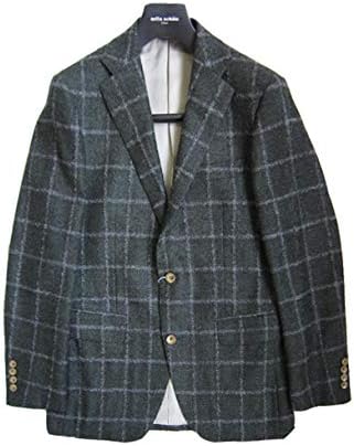 Amazon ミラショーン メンズジャケット チェック ウィンドペン グリーン ロロピアーナ素材使用 A5 A6 Ab3 Ab4 Ab Ab6 Ab7 Ab8 01 コート ジャケット 通販