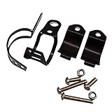 PerfecTech 1pair Metal Motorcycle Modified Turn Signal Light Indicator Mount Bracket Clamp 30-45mm