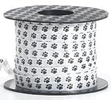 Paw Print Dog Cat Curling Ribbon - 200 Yards