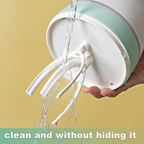 900ML Elektrischer Milchaufschäumer, USB Wiederaufladbar Milchschäumer 2 in 1 Handgehaltene Batteriebetriebene Milk… – Bild 7