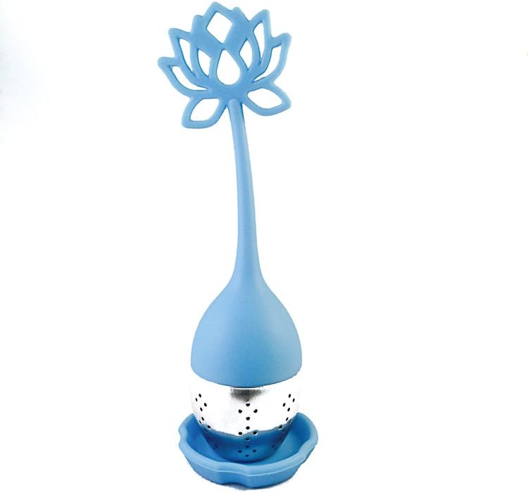 Tea Cutie Lotus Flower Tea Infuser in Ocean Blue