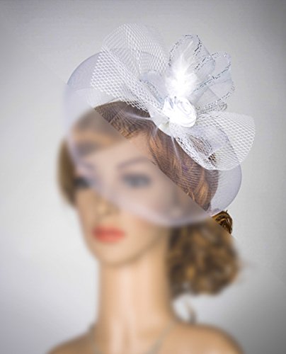 wedding hat with veil