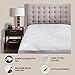 Micropuff Soft and Comfortable Twin XL Size Mattress Pad - Simple and Easy to Use Mattress Pad - 100 gsm - Odorless Filing - Durable at 125 Breaking Strength - Tight Elastic Stretch