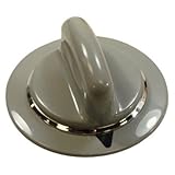 WE1M964 GE Dryer Knob Asm Timer Grey
