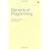 Elements of Programming