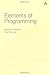 Elements of Programming