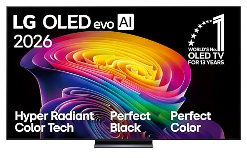 LG OLED83C64LA - Smart OLED EVO AI 83 4K No Glare 98.9%, 2026