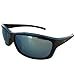 Vuarnet Extreme Unisex VE5003 Athletic Sport Sunglasses, Matte Black/Blue