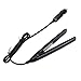 INMISS Portable Plate Car Mini Travel Hair Straightener Flat Iron Plug 12V (black)