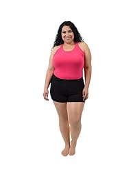 Pantalones cortos elásticos de algodón para dama