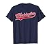 Vintage Washington Baseball Script Retro Gift T-Shirt