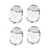 SOUTHWEST WHEEL 4-Pack 3.19" Chrome Closed Trailer