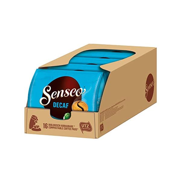 Senseo® Pads Decaf - Kaffee Entkoffeiniert RA-zertifiziert - 5 Packungen x 16 Kaffeepads – Bild 4