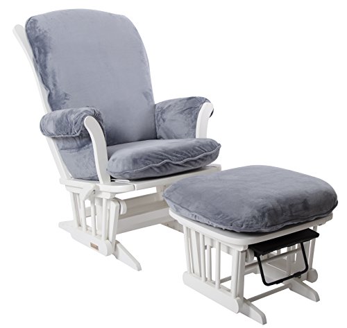 Luxe Basics Cover Me Glider Chair Cover (Chair NOT included), GrayÂ 