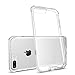 iPhone 7 Plus Case Clear, iPhone 8 Plus Case, Pajuva PC+TPU Transparent Case Thin for iPhone 7/8 Plus Crystal Clear Case with Bumper (Clear)
