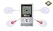 TechCare S Massager Tens Unit Lifetime Warranty Tens Machine for Drug-Free Pain Management, Back Pain and Rehabilitation (Silver)