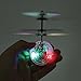 ThinkMax Infrared Sensor Flying Balls Hand Induced Flight with LED Lights -Transparent