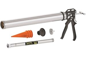 Albion Engineering B12B30SP Spot-Pro® System, B-Line Manual Bulk Dispenser + Extension Nozzle for Sealing Exposed Metal Roofing/Siding Fasteners, Complete Kit with Accessories, 30 oz (1 Quart)