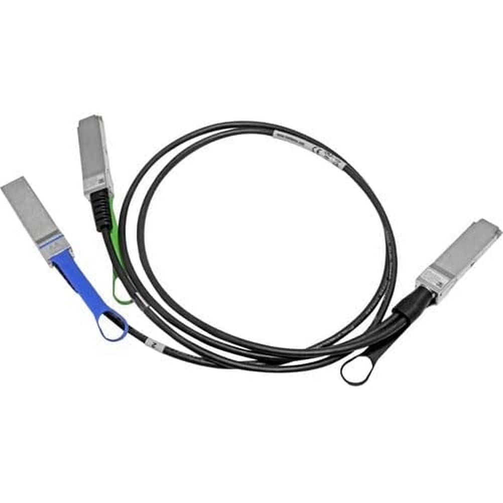 Mellanox LinkX - 200GBase direct attach cable - QSFP28 to QSFP28-2 m - SFF-8665 - halogen-free, passive