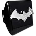 Elektroplate Officially Licensed Batman All Metal Black Hitch Cover for Trucks and SUVs | Fits Standard 2" Trailer Hitch Receivers | Premium Weatherproof