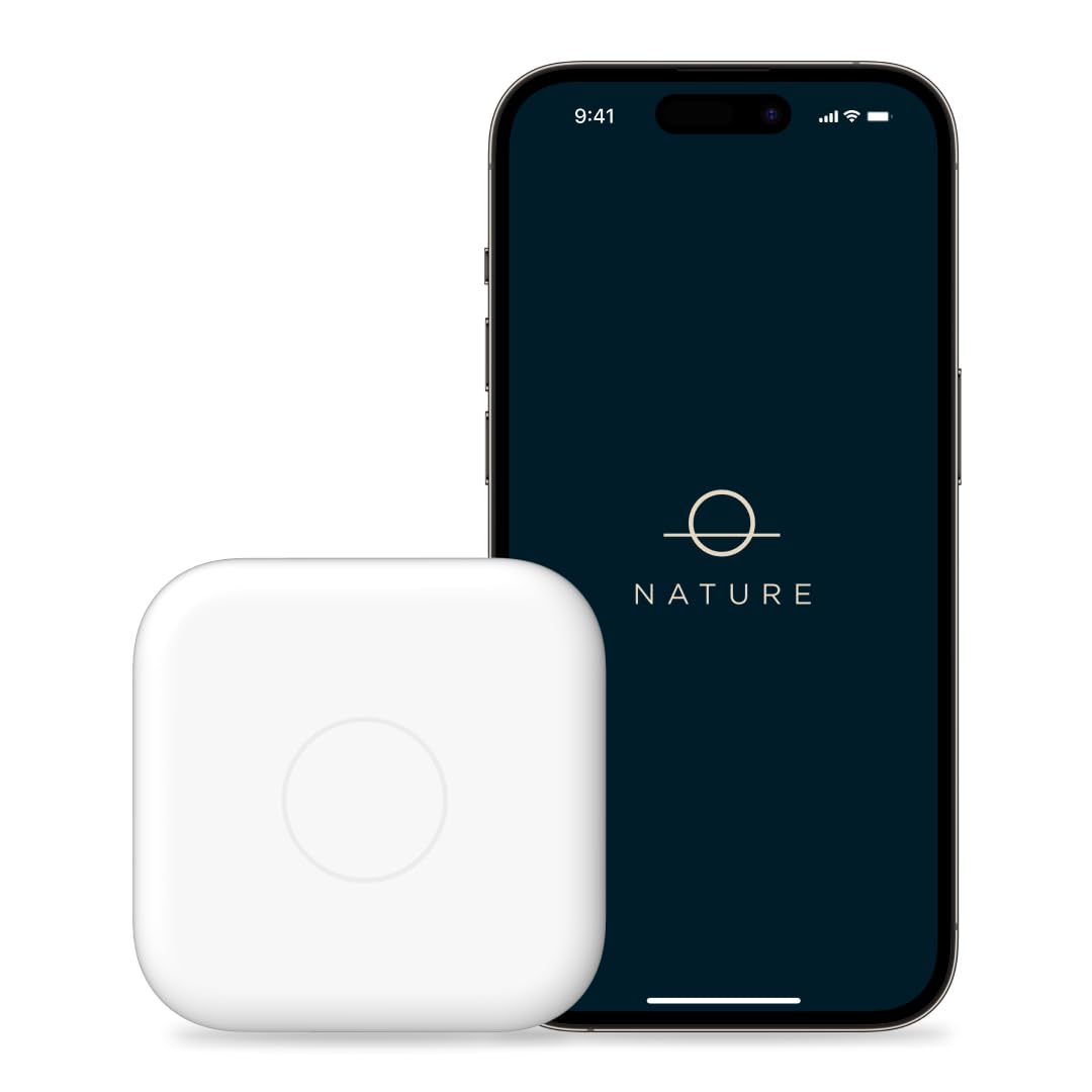 Nature Remo Mini 2 Smart Remote Control with Temperature Sensor for Children and Pets Room Temperature Control, Compatible with Alexa, Google Home, Siri, Remo-2W2