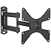 PERLESMITH Full Motion TV Wall Mount for Most 10-40 Inch TVs & Monitors - Wall Mount TV Bracket with Swivel & Extends 17 Inch - TV Mount Fits LED, LCD, OLED Flat Screen TVs up to 44lbs VESA 200X200