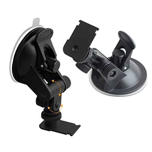 YiePhiot Suction Cup Radar Detector Mount, Windshield & Dashboard Radar Holder for Escort Max / Max2 / Max 2 / Max II / Max360 Radar (NOT Compatible with MAX360C Magnetic Cradle Radar) - Thumbnail 3