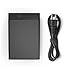 Stalion HB-6PT-12A5V-60W-BLK Hub Desktop 6-Port Portable Charger 12Amp 5-Volt 60-Watts with Micro USB Cable for Smartphones & Tablets, Jet Black