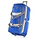 Olympia U.S.A. 33 inch Jumbo Size 8 Pockets Wheeled Rolling Duffel Bag Water Resistant Luggage Lightweight Travel Suitcase with Retractable Handle