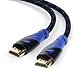 AURUM CABLES 35ft HDMI Cable 4K@60Hz Ultra HD, High Speed with Ethernet 2 Pack HDMI Cable Braided Nylon & Gold Connectors, ARC, CL3 Rated - Compatible with TV, PC, Monitor, Laptops, PS3, PS5, PS4