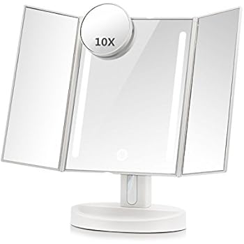 Amazon.com : Artifi Makeup Mirror for Kids, Fashion Makeup Vanity Mirror for Children Lighted ...