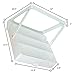 Noveltia Under Cabinet Sliding and Folding Kitchen Storage Organizer for Spices and More