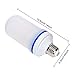 :Loveishere LED Flame Effect Fire Light Bulbs- 2 Modes E26 LED Flame Effect Fire Light Bulbs Flickering Fire Atmosphere Decorative Lamps for Hotel/Bars/ Home Decoration/Restaurants