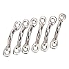 Amarine-made-Pack-of-6-Stainless-Steel-Bimini-Boat-Top-PAD-EYE